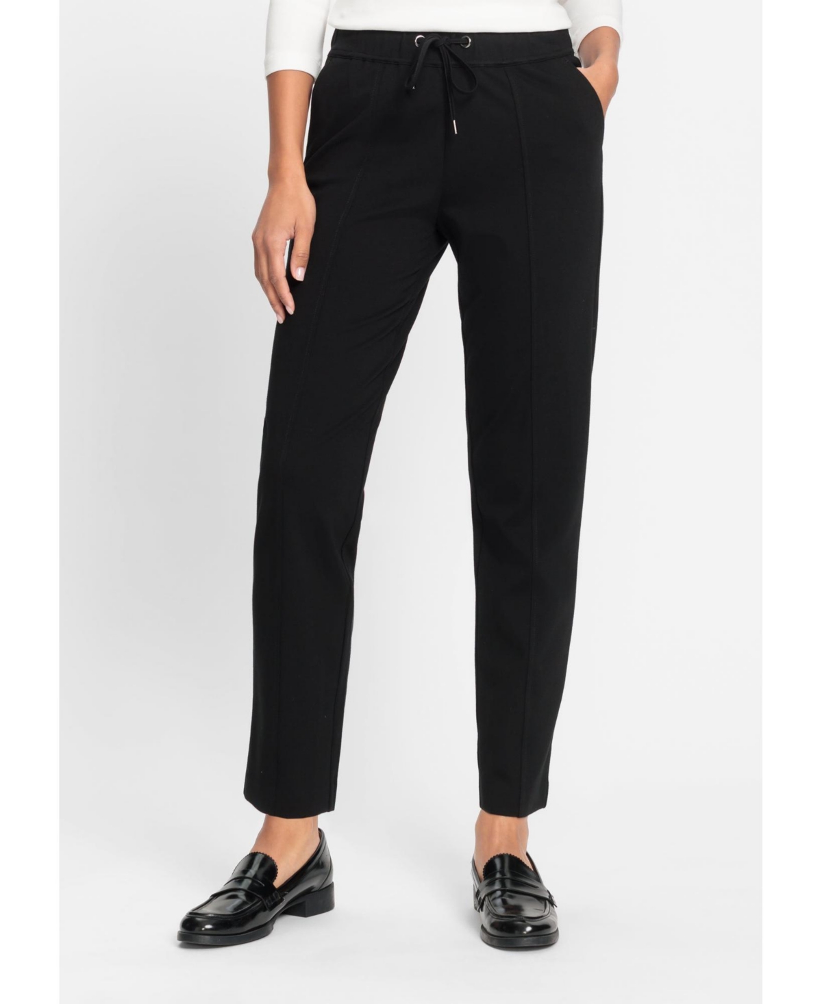 Women's Dana Fit Wide Jersey Pant - Black