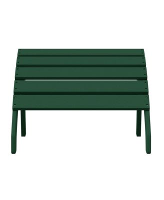 Outdoor Patio HDPE Adirondack Ottoman Footrest