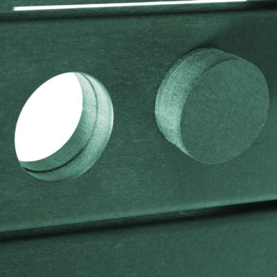 Kids 5-Piece HDPE Outdoor Patio Round Dining Table and Chairs Set