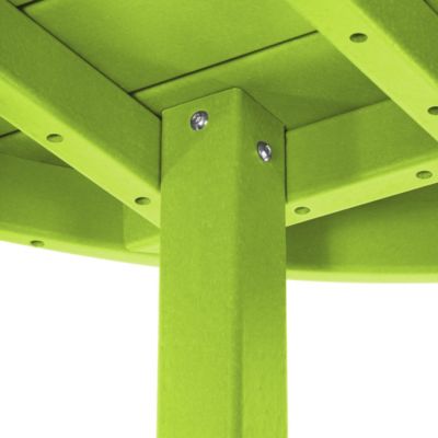 Kids 5-Piece HDPE Outdoor Patio Round Dining Table and Chairs Set