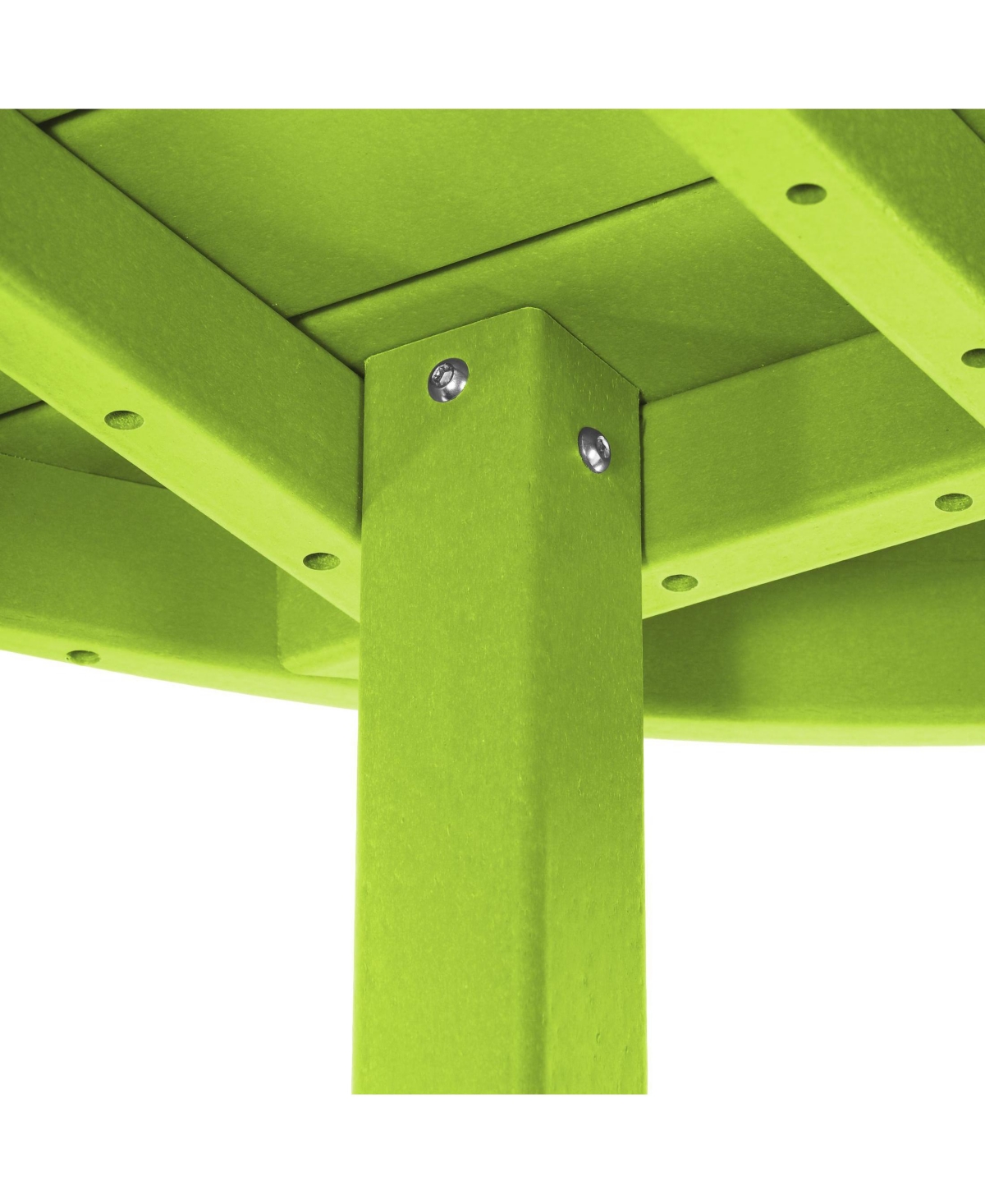 Low Outdoor Hdpe Round Patio Coffee Table