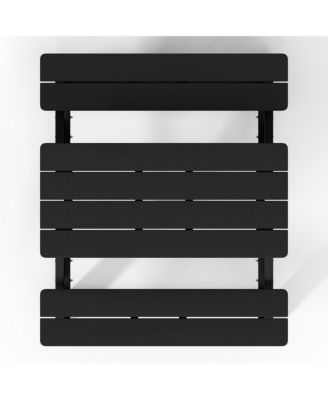 Outdoor Patio Kids HDPE Plastic Picnic Bench Table