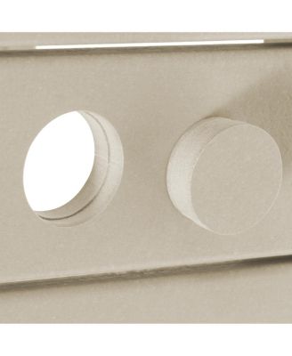 Kids 5-Piece HDPE Outdoor Square Patio Dining Table and Chairs Set