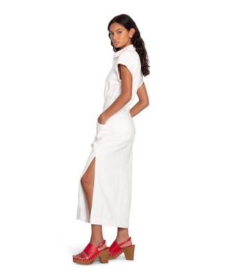 Sundown Denim Midi Shirt Dress