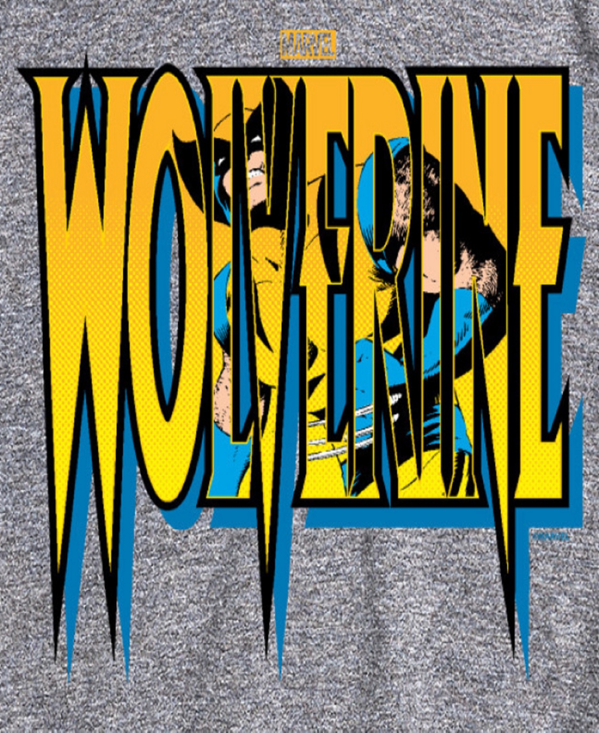 Airwaves Men's Wolverine Short Sleeve T-shirt In Gray