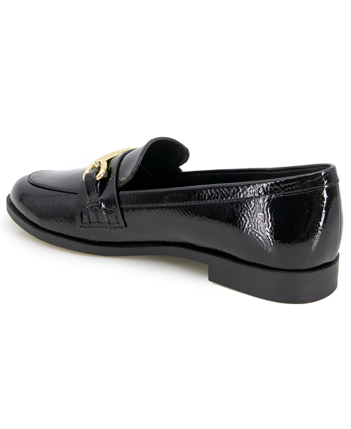 Kenneth Cole Reaction Kenneth Cole Women's Great Slip-on Loafers In Black Patent