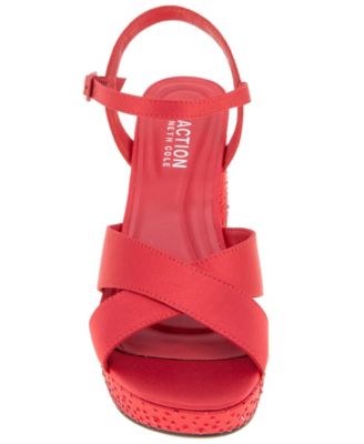 Women's Reeva Silk Platform Sandals