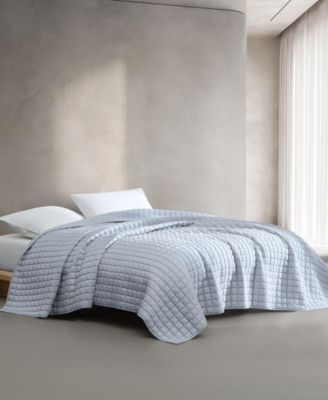 Tencel Solid Reversible 3-Pc. Quilt Set, Queen