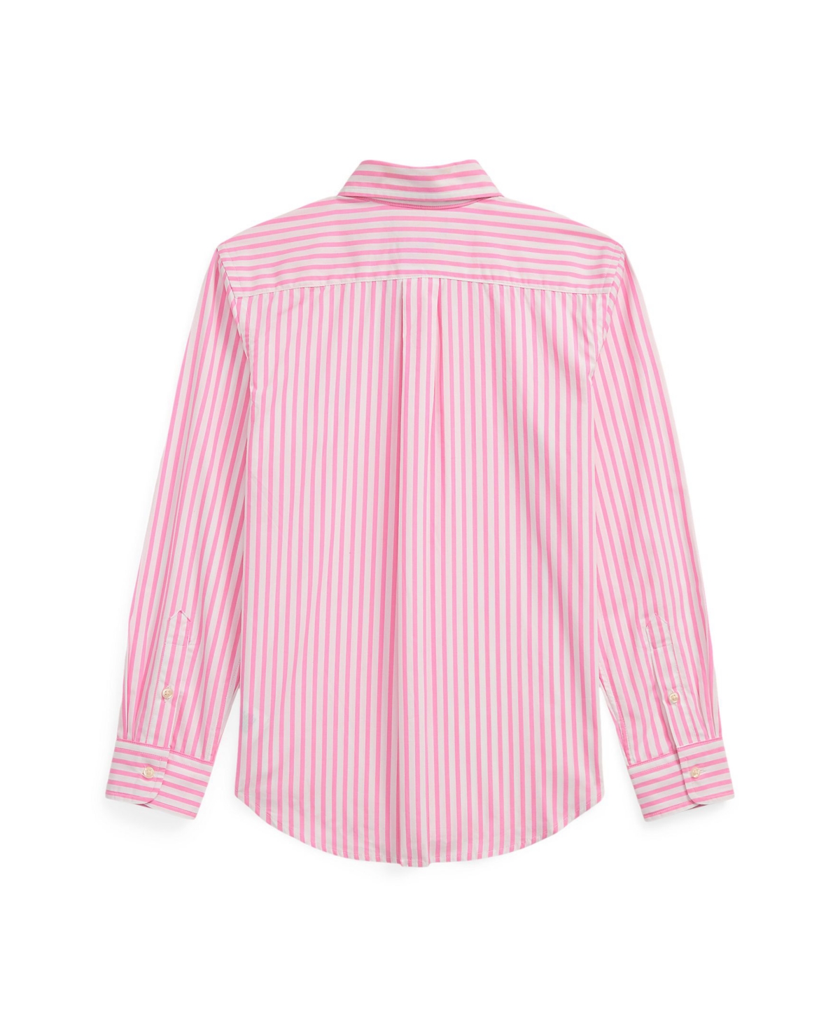 Polo Ralph Lauren Big Boys Plaid Cotton Poplin Shirt In Pink,white