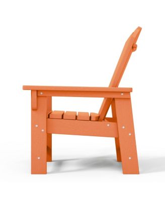 Kids Outdoor HDPE Adirondack Plastic Patio Chair