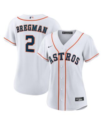 Nike - Women's Alex Bregman White Houston Astros Home Replica Player Jersey