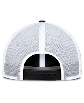 Men's Black/White Los Angeles Kings Averie Trucker Adjustable Hat