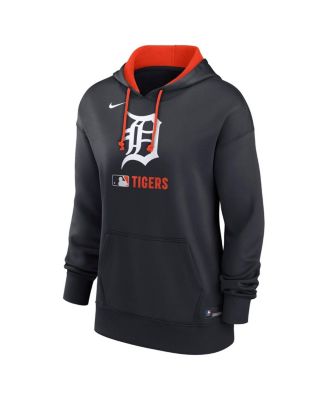 Women's Navy Detroit Tigers Authentic Collection Performance Pullover Hoodie