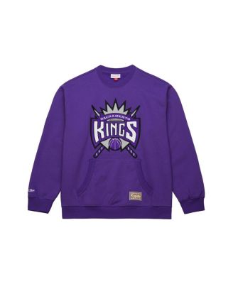 Men's Purple Sacramento Kings Nights Pullover Sweatshirt