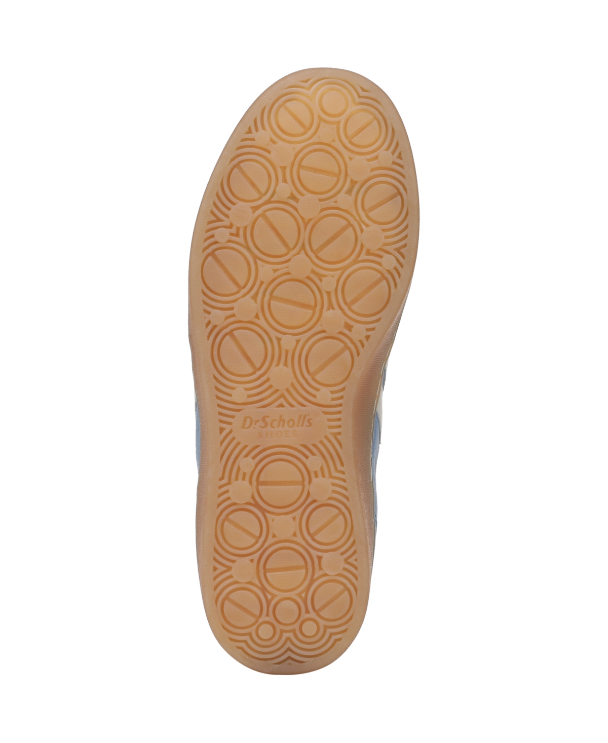 Shop Dr. Scholl's Women's Rebel Sport Lace Up Sneakers In Blue Sky Suede,leather