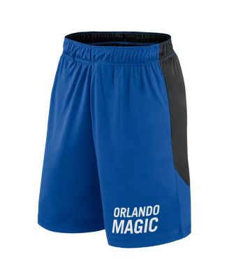 Men's Blue/Black Orlando Magic Launch Performance Shorts