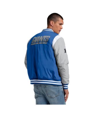 Men's and Women's Royal New York Giants Elements Elite Full-Snap Jacket