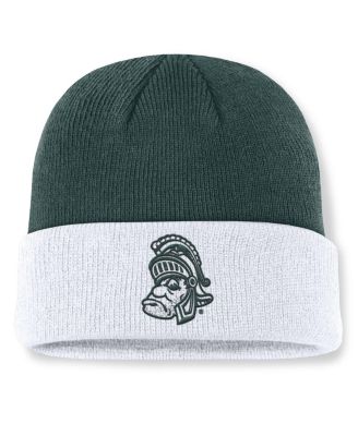 Nike - Men's Green/White Michigan State Spartans Legacy Terra Cuffed Knit Hat