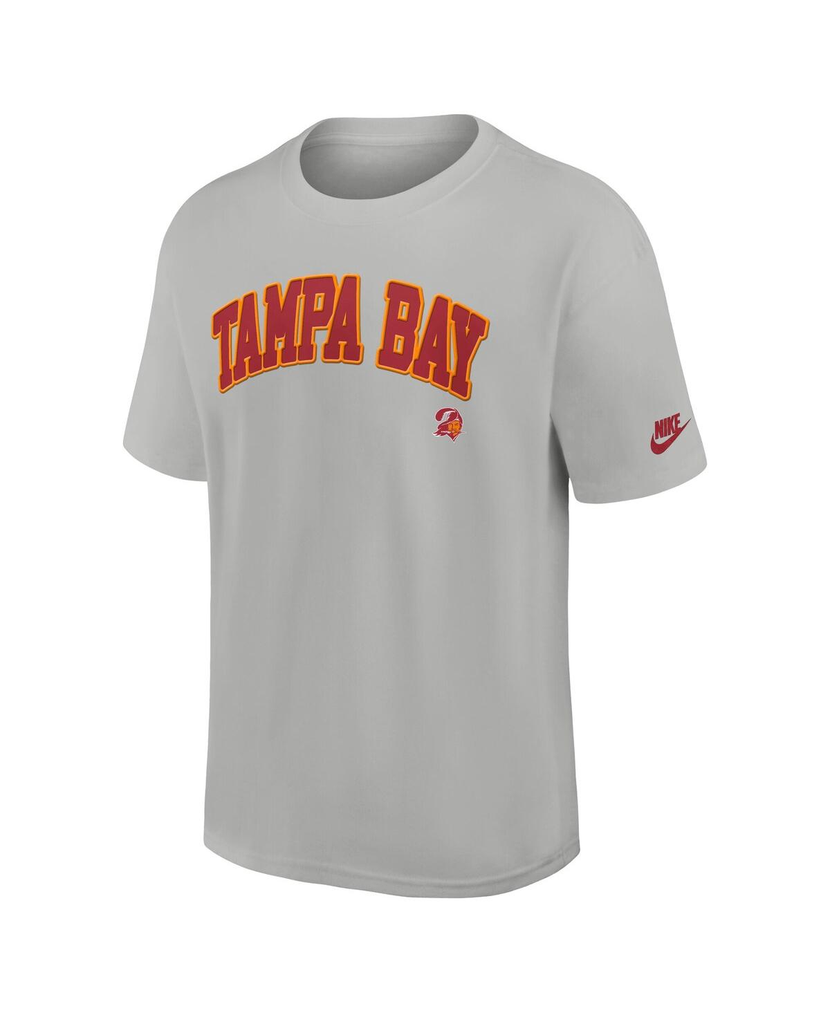 Nike Tampa Bay Buccaneers Rewind Statement Max90  Men's Nfl T-shirt In Silver