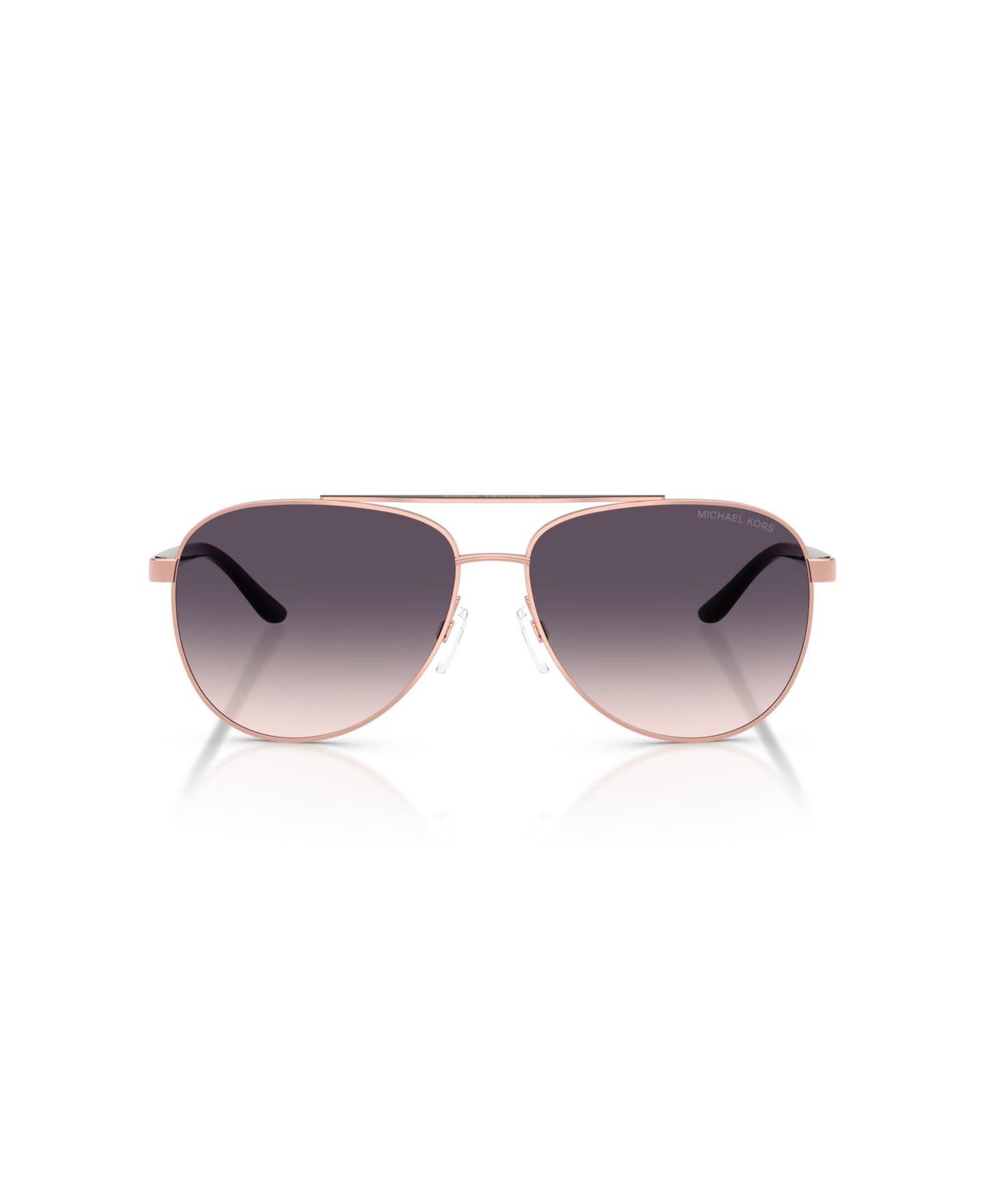 Женские солнцезащитные очки Michael Kors Sunglasses, MK5007, цвет: Розовый золотой / Серый градиентный — фото 5