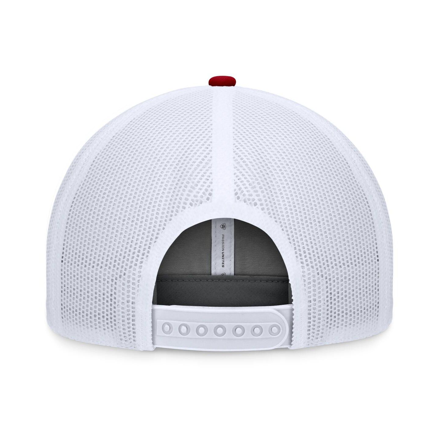 Мужская кепка Top of the World Gray/Maroon Texas A&M Aggies Rob Trucker Adjustable Hat — фото 4
