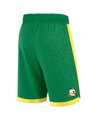 Men's Green Oregon Ducks Road Replica Performance Shorts