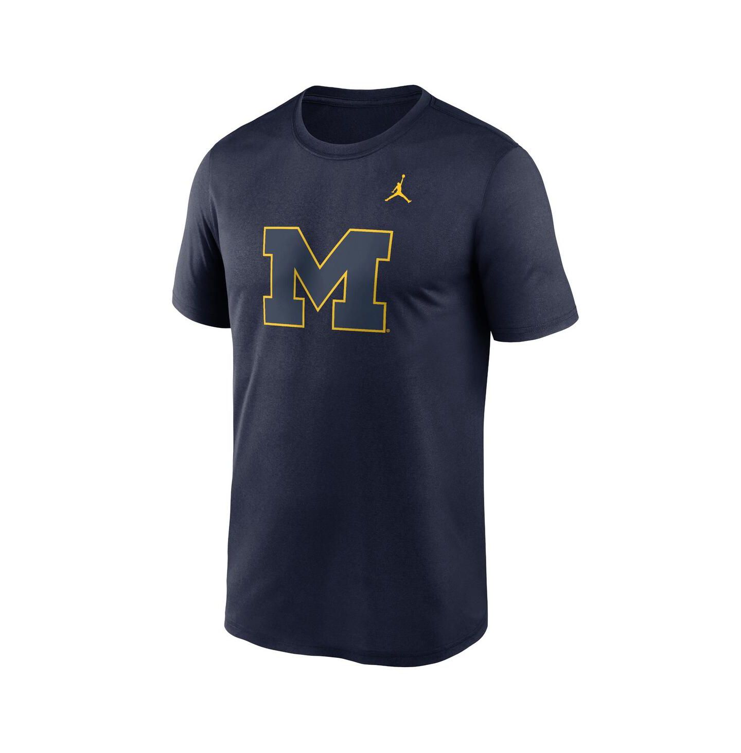 Мужская футболка Jordan Navy Michigan Wolverines Color Pop Logo Legend — фото 2