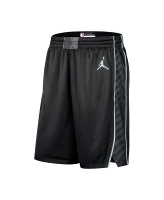 Jordan - Men's Black Brooklyn Nets 2024/25 Statement Edition Performance Swingman Shorts
