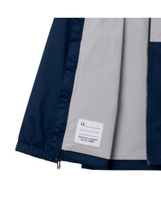 Big Boys and Girls Navy Penn State Nittany Lions Rainy Fields Lined Hoodie Full-Zip Jacket