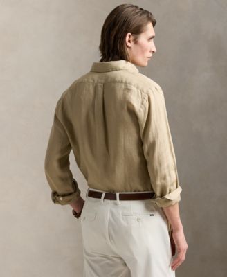 Men's Classic-Fit Linen Shirt