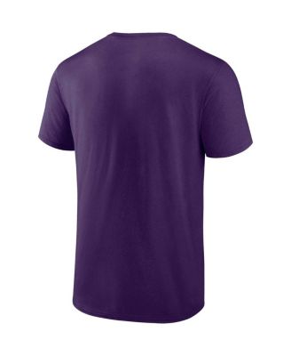 Men's Purple Baltimore Ravens Chrome Dimension T-Shirt