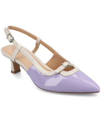 Women's Padma Kitten Heel Slingback Pumps