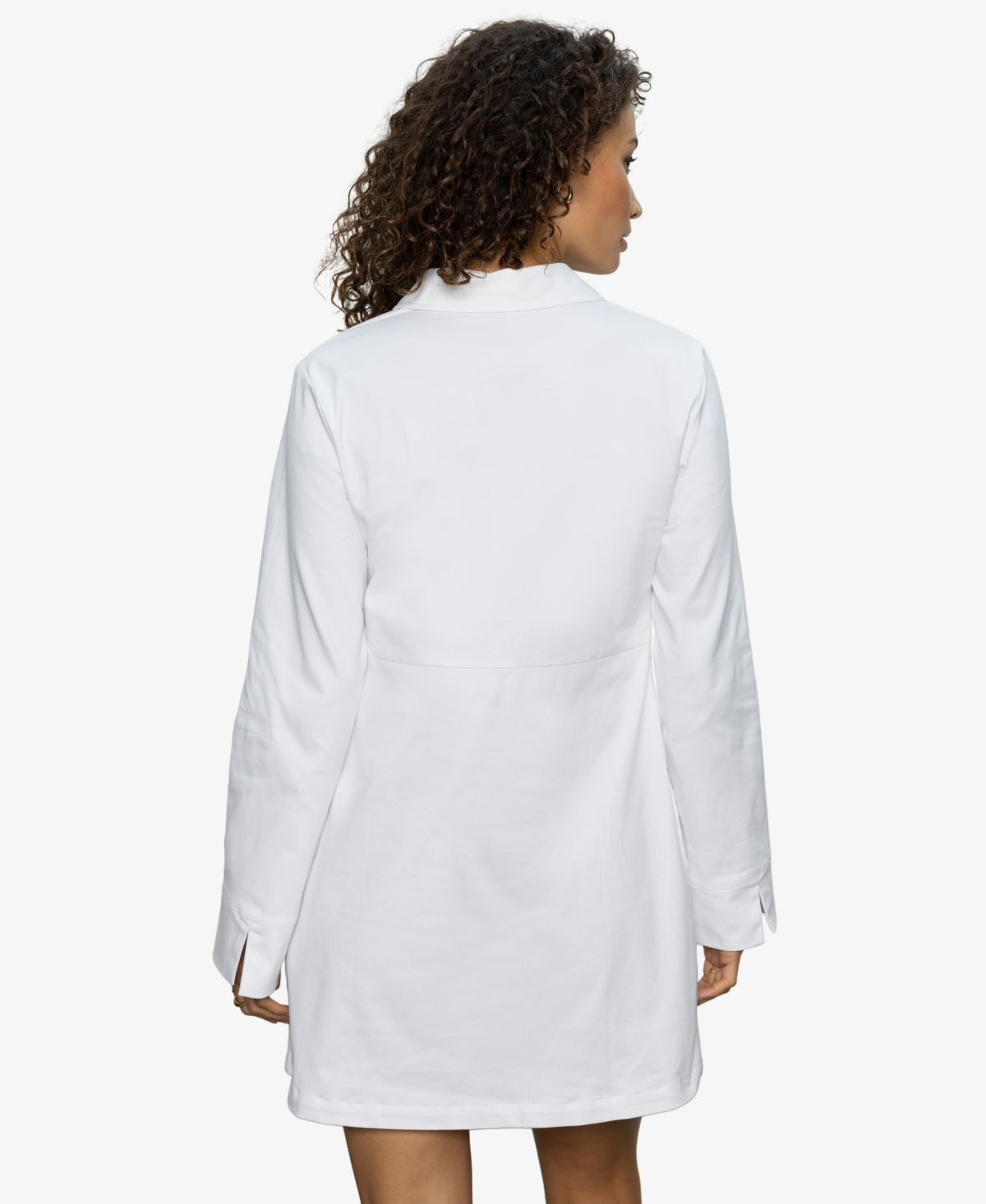 Sanctuary Women's Lace Yoke Insert Pull On Dress In White