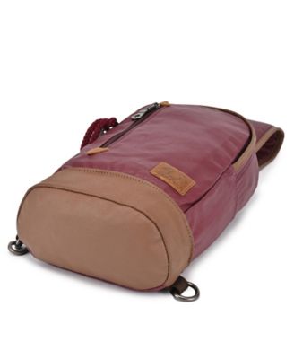 Urban Light Coated Canvas Sling Bag