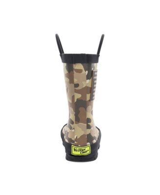Big Boys Frontier Flag Camo Rain Boot