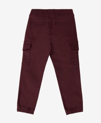 Little Boys Elastic Waist Commuter Jogger Cargo Pants