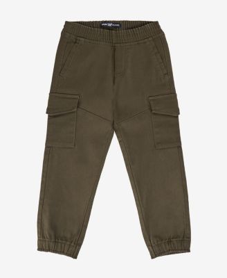 Little Boys Elastic Waist Commuter Jogger Cargo Pants