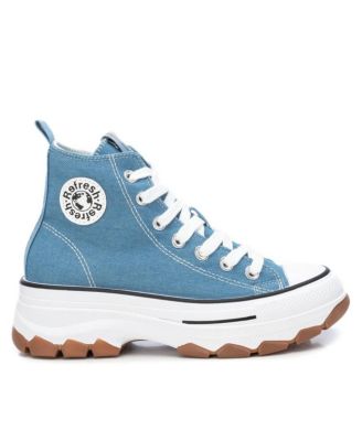 Women's Canvas High-Top Sneakers By XTI