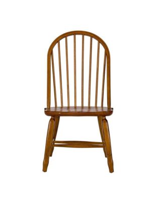 Bow Back Side Chair -  Oak-Set of 2