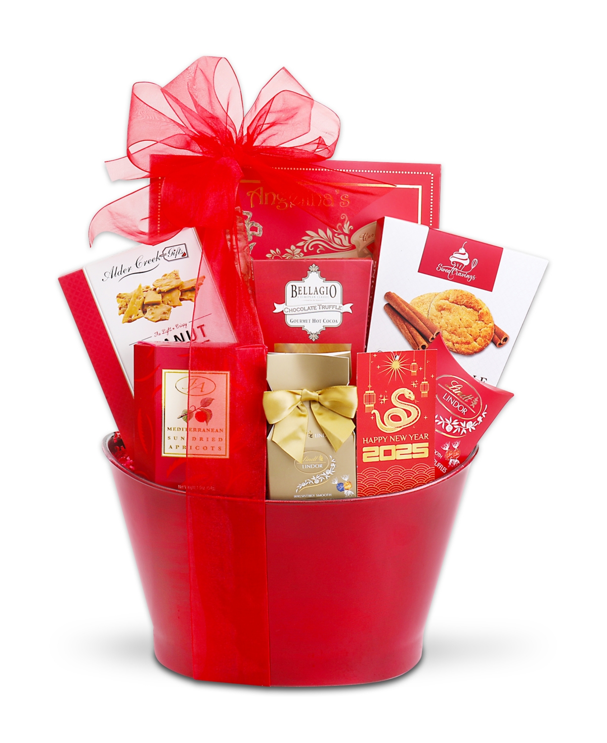 Alder Creek Gift Baskets Lunar New Year Gift Basket, 9 Items In No Color