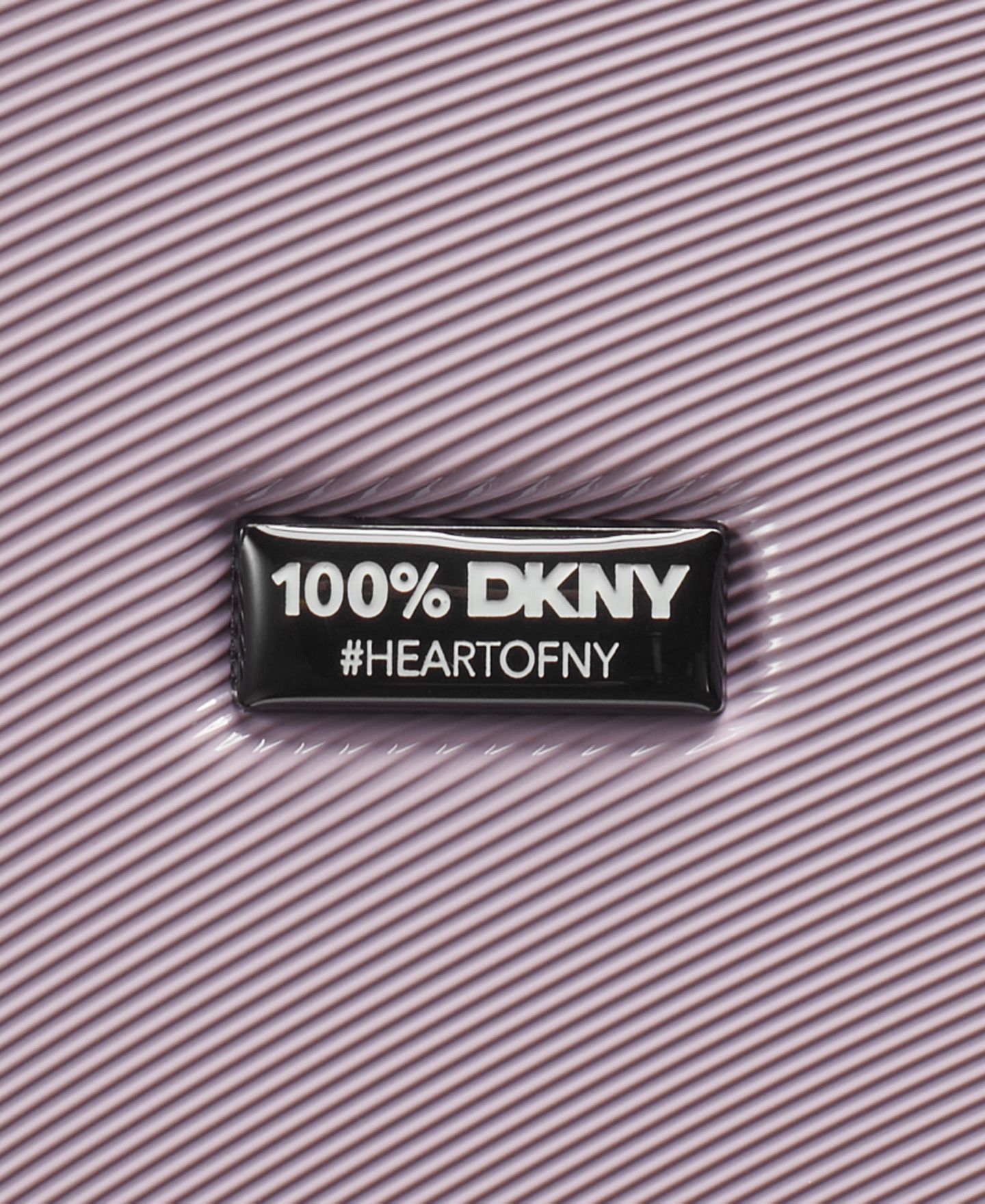 Чемодан DKNY Clean Cut Small Carry-on Spinner, цвет: Лавандовый — фото 8