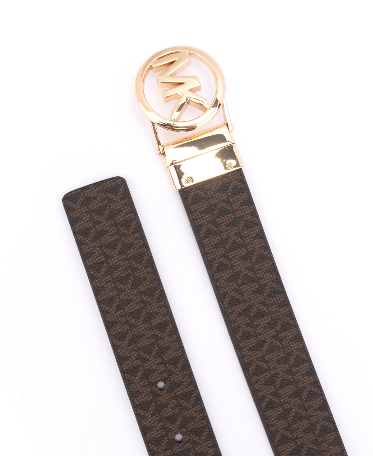 Michael Kors Women's 32mm Reversible Belt In Brown
