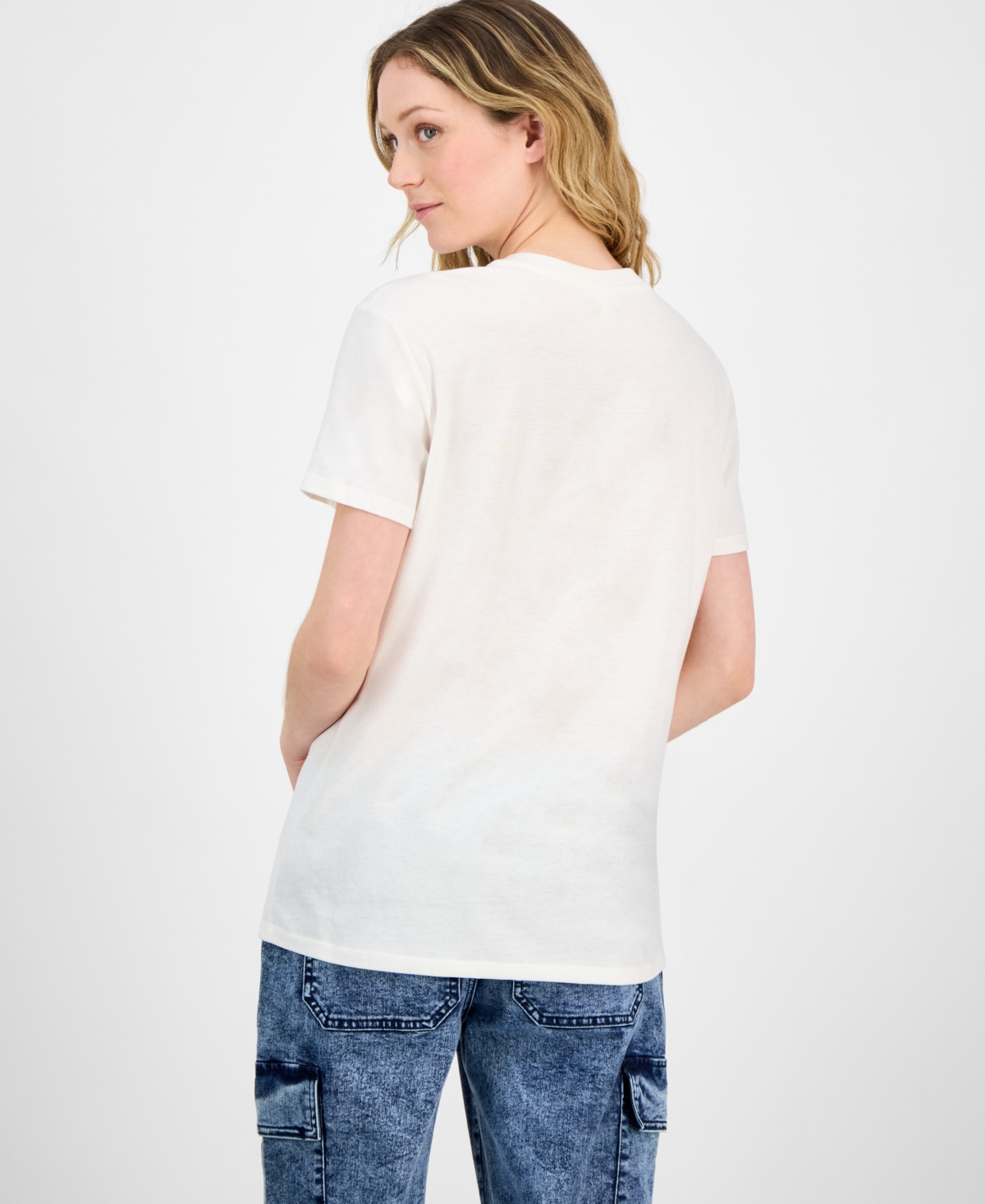 SELF ESTEEM JUNIORS' AMALFI COAST GRAPHIC-PRINT T-SHIRT 