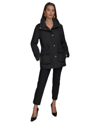 ジャケット・アウター YILON Cinched waist midi coat NAVY Cinched-Waist Jacket | Old Navy