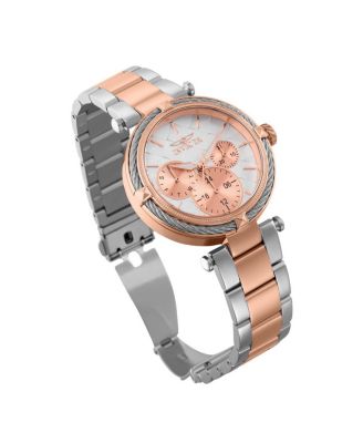 Women's 28962 Bolt Quartz 3 Hand White Dial Watch