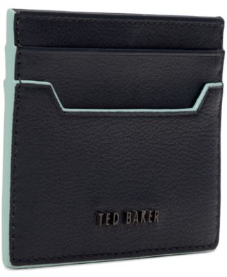 Pebble Navy Leather Wallet 