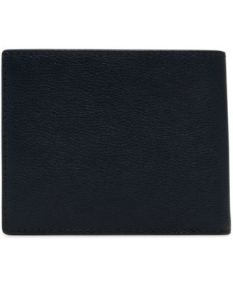 Pebble Navy Leather Wallet 