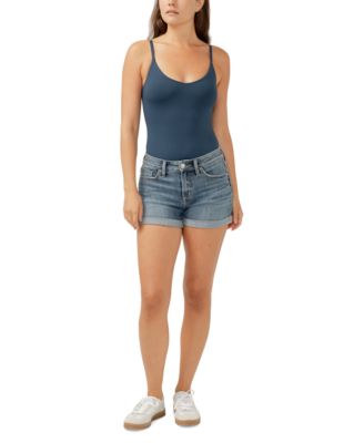 Silver Jeans Co. - Women's Suki Mid-Rise Denim Shorts