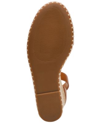 Tammara Ankle-Strap Platform Espadrille Wedge Sandals