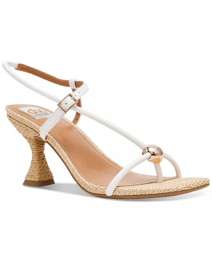 DV Dolce Vita Women's Arria Strappy Dome-Stud Embellished Dress Sandals